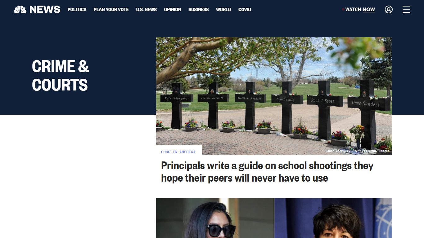 Crime & Courts News: Trials, Murders, Missing Persons & More - NBC New